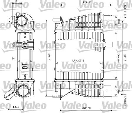 Valeo 817699 - Intercooler, compresor aaoparts.ro