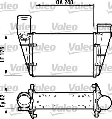 Valeo 817625 - Intercooler, compresor aaoparts.ro