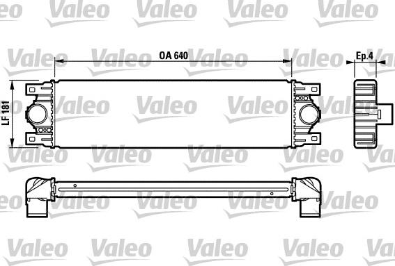 Valeo 817115 - Intercooler, compresor aaoparts.ro