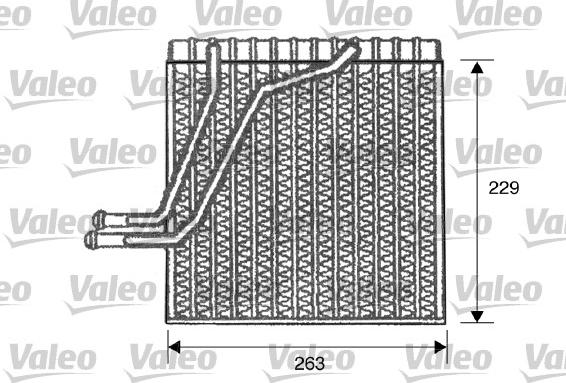 Valeo 817113 - Evaporator,aer conditionat aaoparts.ro