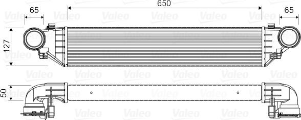 Valeo 817760 - Intercooler, compresor aaoparts.ro