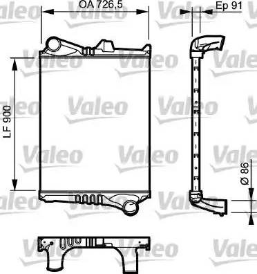 VALEO 817775 - Intercooler, compresor aaoparts.ro