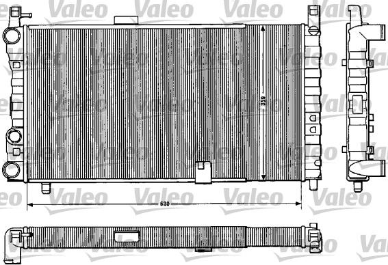 Valeo 883822 - Radiator, racire motor aaoparts.ro
