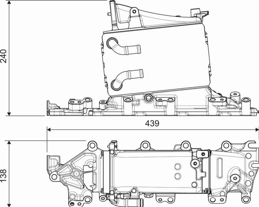 Valeo 822935 - Intercooler, compresor aaoparts.ro