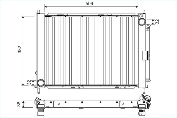 Valeo 822675 - Modul racire aaoparts.ro