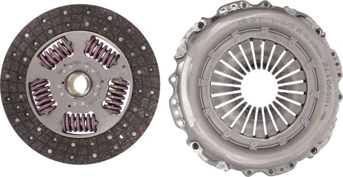 Valeo 827512 - Set ambreiaj aaoparts.ro