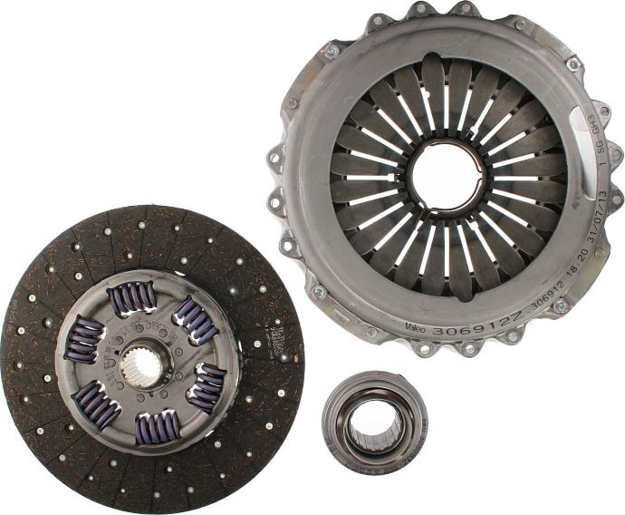 Valeo 827293 - Set ambreiaj aaoparts.ro