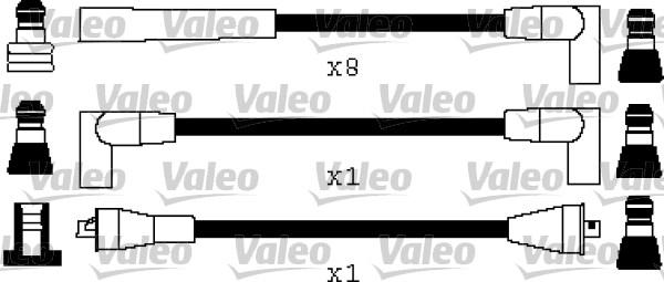 Valeo 346545 - Set cablaj aprinder aaoparts.ro