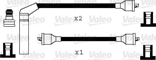 VALEO 346017 - Set cablaj aprinder aaoparts.ro
