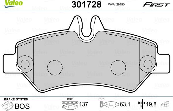 Mercedes-Benz A 906 420 01 00 - Set placute frana,frana disc aaoparts.ro