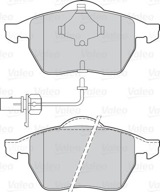 Valeo 302030 - Set placute frana,frana disc aaoparts.ro