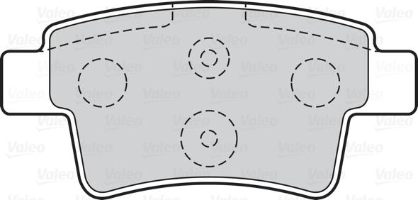 Valeo 302214 - Set placute frana,frana disc aaoparts.ro