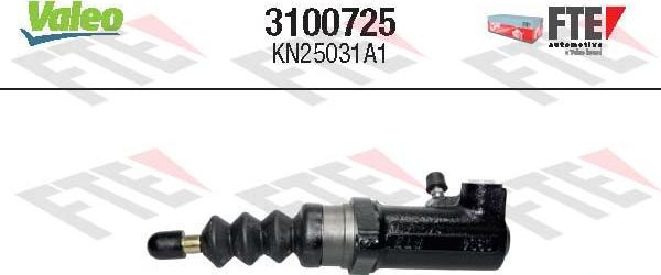 Valeo 3100725 - Cilindru receptor ambreiaj aaoparts.ro