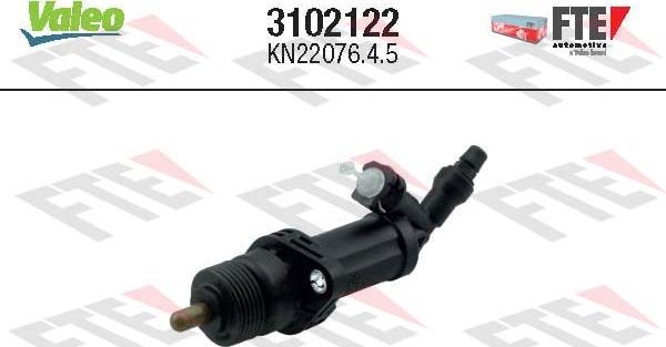 VALEO 3102122 - Cilindru receptor ambreiaj aaoparts.ro