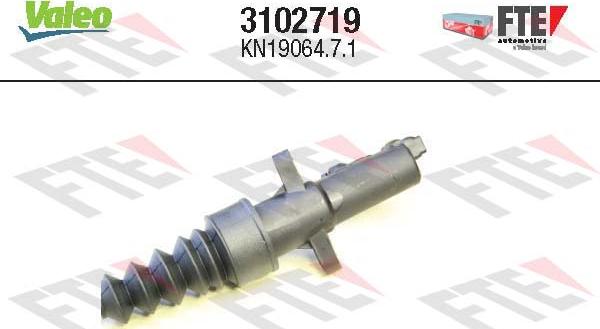 Valeo 3102719 - Cilindru receptor ambreiaj aaoparts.ro