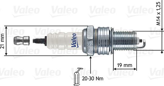 Valeo 246909 - Bujii aaoparts.ro