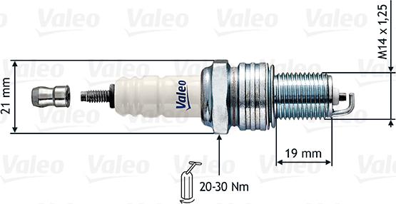 VALEO 246857 - Bujii aaoparts.ro