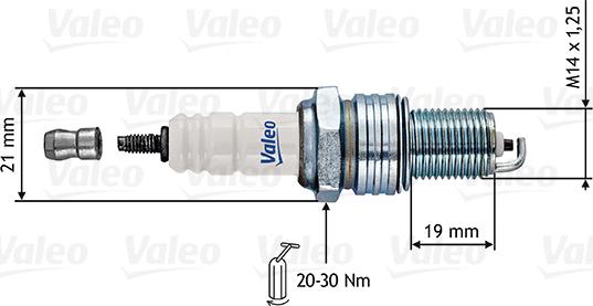 Valeo 246862 - Bujii aaoparts.ro