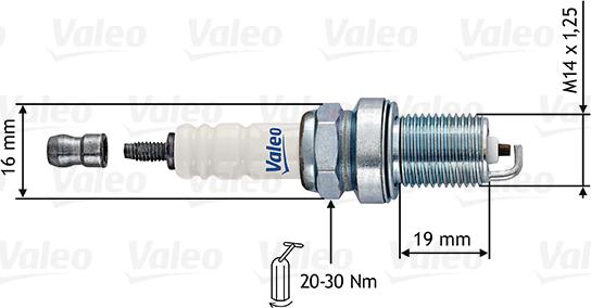 VALEO 246880 - Bujii aaoparts.ro