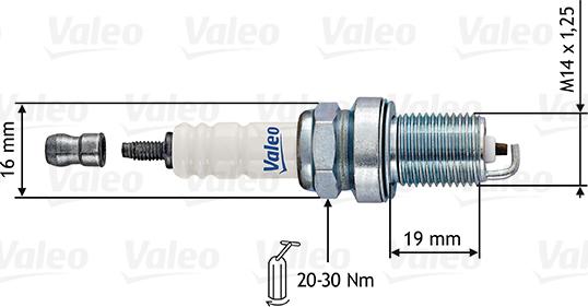 VALEO 246870 - Bujii aaoparts.ro