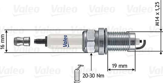 Valeo 246873 - Bujii aaoparts.ro