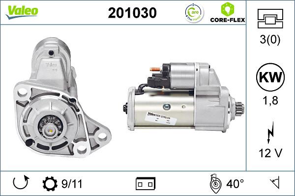 VALEO 201030 - Starter aaoparts.ro