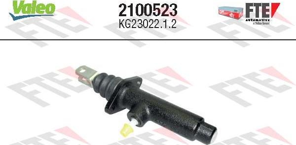 VALEO 2100523 - Pompa centrala, ambreiaj aaoparts.ro