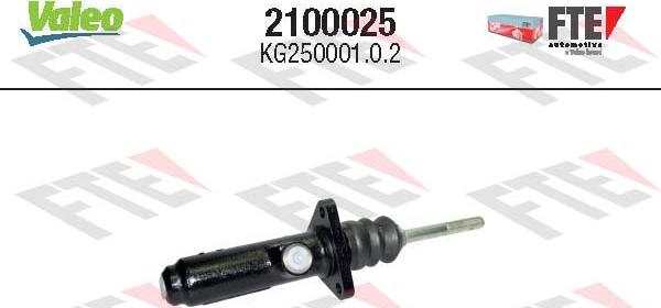 Valeo 2100025 - Pompa centrala, ambreiaj aaoparts.ro