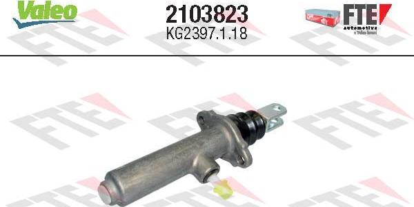Valeo 2103823 - Pompa centrala, ambreiaj aaoparts.ro