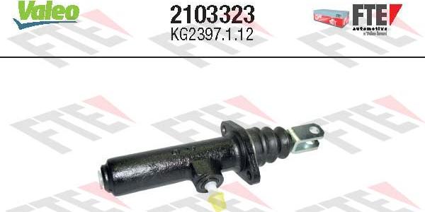Valeo 2103323 - Pompa centrala, ambreiaj aaoparts.ro