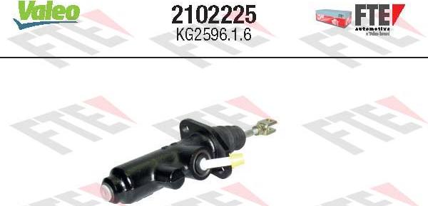 Valeo 2102225 - Pompa centrala, ambreiaj aaoparts.ro