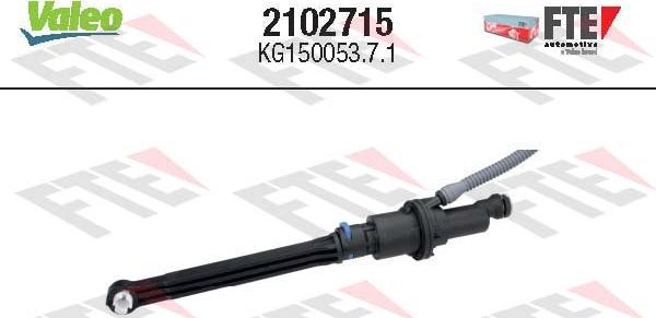 VALEO 2102715 - Pompa centrala, ambreiaj aaoparts.ro