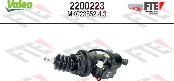 Valeo 2200223 - Pompa centrala, ambreiaj aaoparts.ro