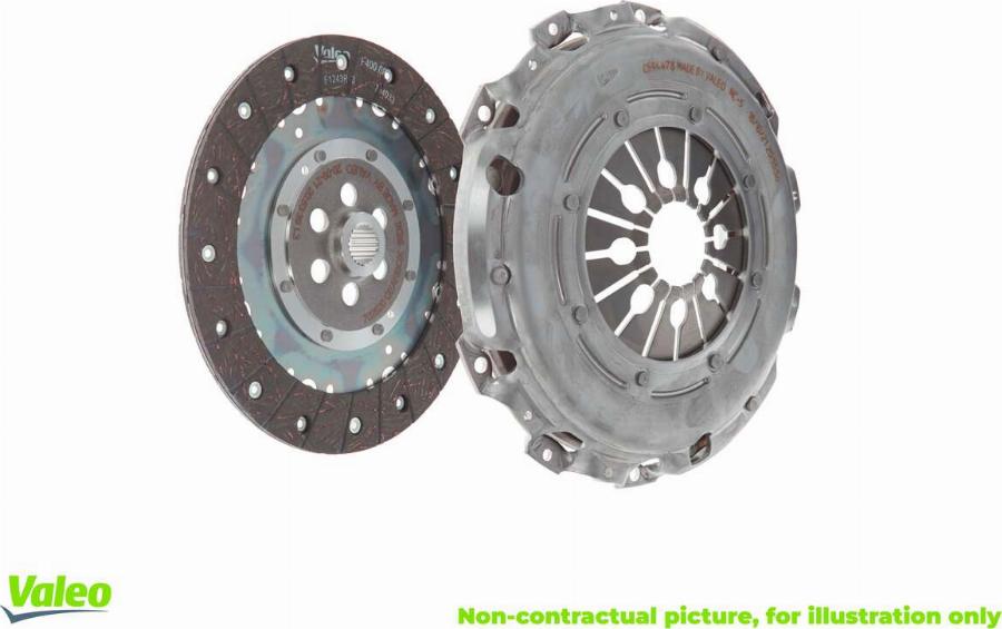 Valeo 832510 - Set ambreiaj aaoparts.ro