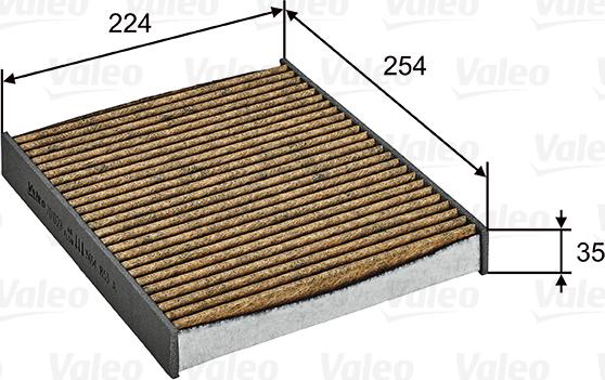 Valeo 701029 - Filtru, aer habitaclu aaoparts.ro