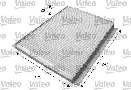 Valeo 715596 - Filtru, aer habitaclu aaoparts.ro