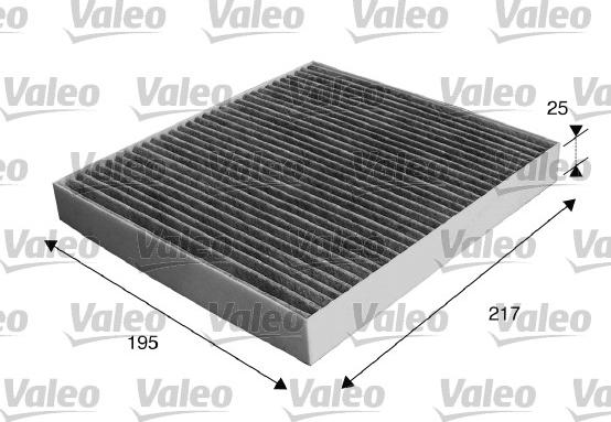 Valeo 715537 - Filtru, aer habitaclu aaoparts.ro