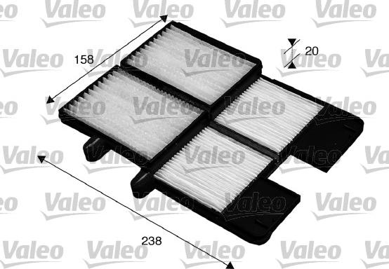 VALEO 715572 - Filtru, aer habitaclu aaoparts.ro