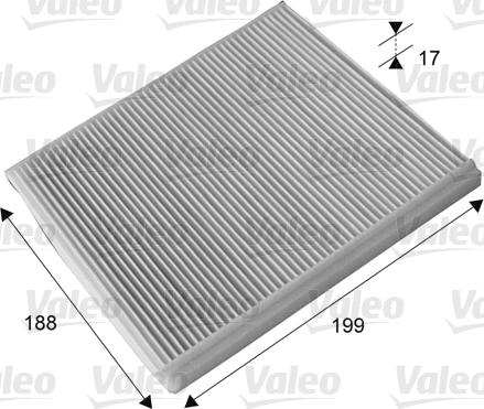 VALEO 715698 - Filtru, aer habitaclu aaoparts.ro