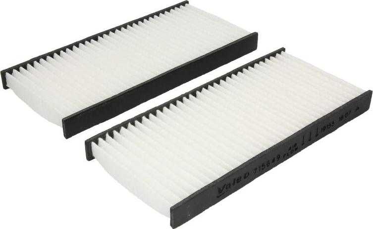 Valeo 715649 - Filtru, aer habitaclu aaoparts.ro
