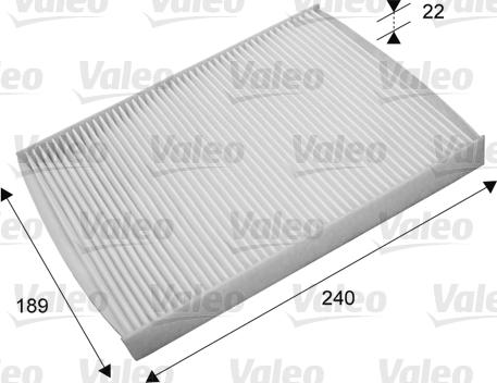 Valeo 715660 - Filtru, aer habitaclu aaoparts.ro