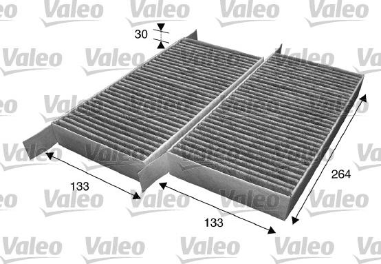 Valeo 715607 - Filtru, aer habitaclu aaoparts.ro