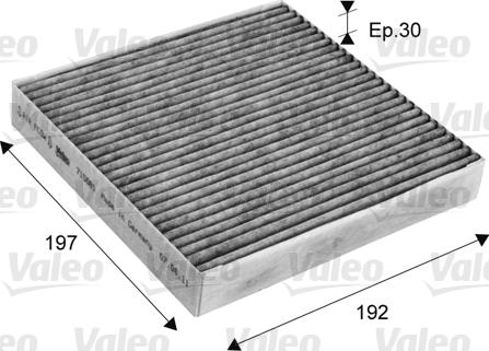 Valeo 715681 - Filtru, aer habitaclu aaoparts.ro