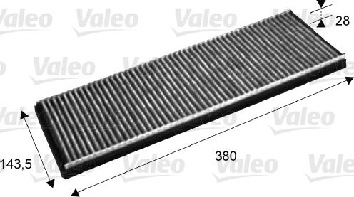 Valeo 715632 - Filtru, aer habitaclu aaoparts.ro