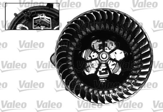 VALEO 715073 - Ventilator, habitaclu aaoparts.ro