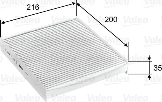 Valeo 715746 - Filtru, aer habitaclu aaoparts.ro