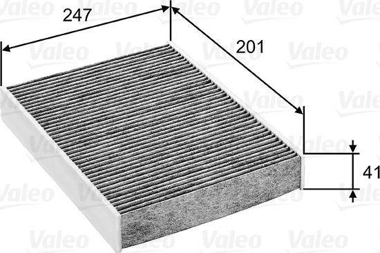 Valeo 715753 - Filtru, aer habitaclu aaoparts.ro