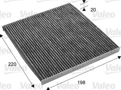 Valeo 715701 - Filtru, aer habitaclu aaoparts.ro