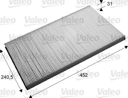 VALEO 716057 - Filtru, aer habitaclu aaoparts.ro