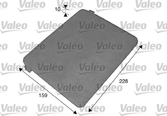 Valeo 716005 - Filtru, aer habitaclu aaoparts.ro